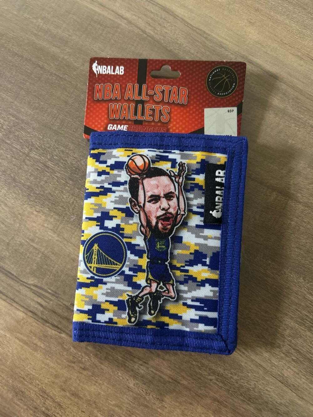 NBALAB Stephen Curry Golden State Warriors Game Wallet